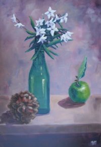 One Green Bottle - Still Life